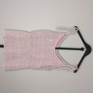 Sienna Sky, Pink Floral, Large Top With Spaghetti Straps